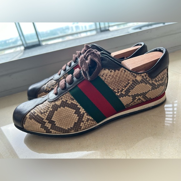 Gucci Python Mens sneakers - Picture 1 of 7